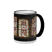 Stained glass windows mugs