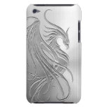 Stainless Steel Effect Phoenix Barely There iPod Cases