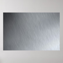 Stainless steel texture with lighting highlights posters