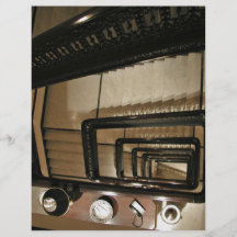 Staircase in the Palace Hotel Flyer Design