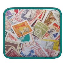 Stamp Collection Rickshaw Sleeve iPad Sleeves