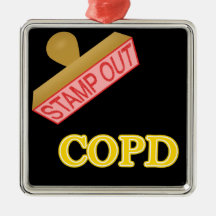 Stamp Out COPD Ornaments