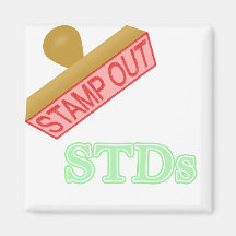 Stamp Out STDs Magnets