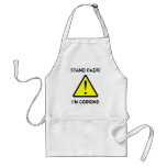 "Stand Back! I'm Cooking" Funny Apron