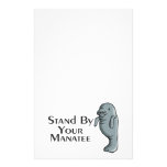 Stand By Your Manatee Personalized Stationery