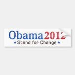 Stand for change sticker bumper stickers