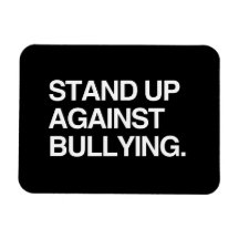 STAND UP AGAINST BULLYING RECTANGULAR MAGNETS