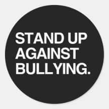 STAND UP AGAINST BULLYING STICKER