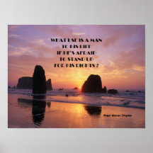 Stand up poster