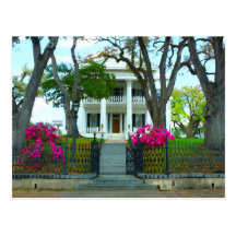 Stanton Hall - Natchez, MS - Painted Portrait Post Card