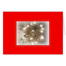 Star Christmas Card