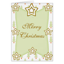 Star Christmas  Card