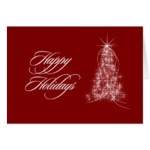 Star Christmas Tree Card