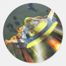 Star Crash Sticker