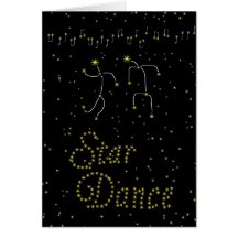 Star Dance Greeting Cards