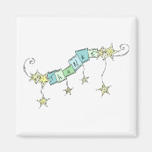Star Doodles, Thanks Magnet