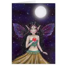 Star Fairy Greeting Card by Molly Harrison