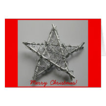 Star, Merry  Christmas! Cards
