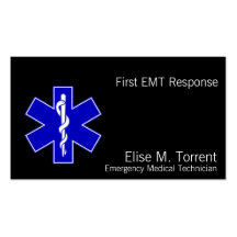 Star of Life Business Card Templates
