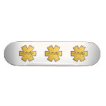 Star Of Life(Gold) Skateboard Deck