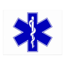 Star of Life Post Card