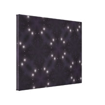 Star pattern canvas print