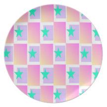 Star Pattern Dinner Plate
