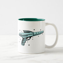 Star Ray Gun Laser Pistol Mug