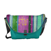 Star Rickshaw Messenger Bag