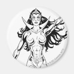 Star Sapphire 6 Refrigerator Magnets