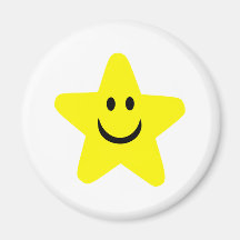 Star - Smile Fridge Magnet
