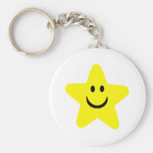 Star - Smile Key Chains