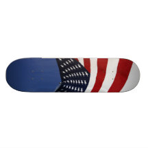 Star Spangled Banner Custom Skate Board