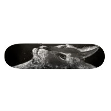 stare down skate deck