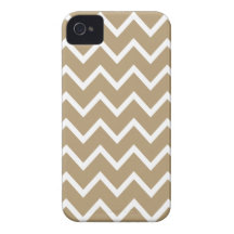 Starfish Brown Chevron Iphone 4S Case iPhone 4 Cases