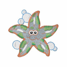 Starfish Embroidered Shirt
