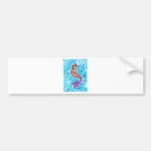 Starfish MerCat Bumper Sticker