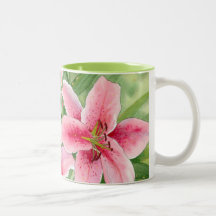 Stargazer Lily Macro Mug