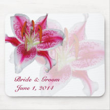 Stargazer Silhouette World's Wedding Mousepad