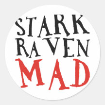 Stark Raven Mad Stickers