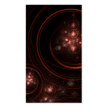 Starlight Abstract Art Business Card