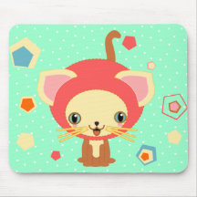 starlight kitten mousepad