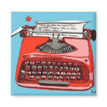 Starlight Starfire Typewriter Magnet