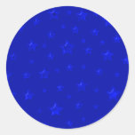 Starry Blue Sticker