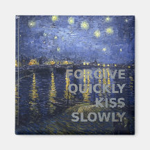 Starry Forgive Kiss Magnet