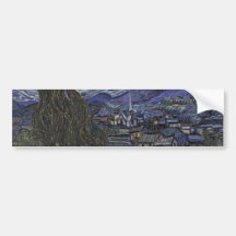 Starry Night Bumper Sticker
