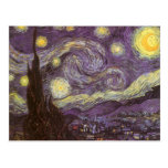 Starry Night by Vincent van Gogh Postcards