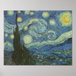 Starry Night by Vincent Van Gogh Print