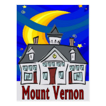 Starry Night Mount Vernon Postcards