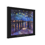 Starry night over the Rhone by Van Gogh canvas prints